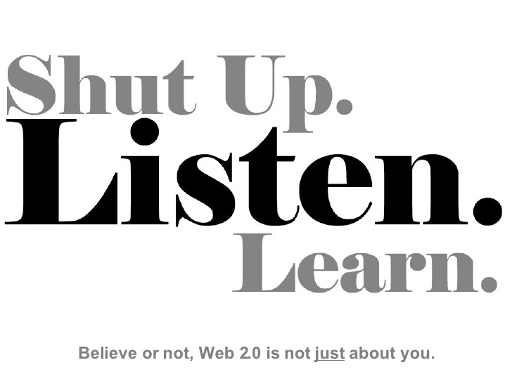 Shut Up Listen Learn