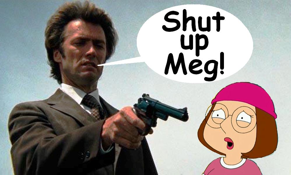 Shut Up Meg Cartoon Picture