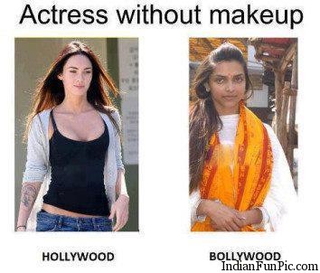 Actress Without Makeup Bollywood And Hollywood Funny Picture
