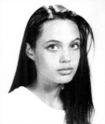 Angelina Jolie s earliest modeling photo