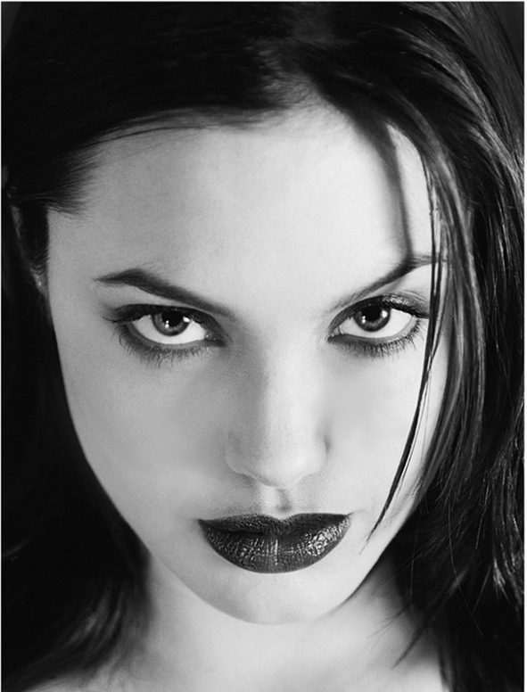 Angelina Jolie young seductive image