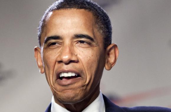 Barack Obama Making Funny Face