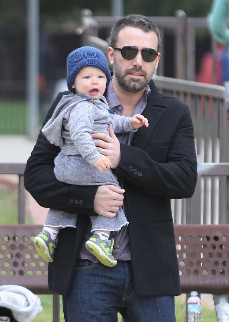 Ben Affleck with his son Samuel