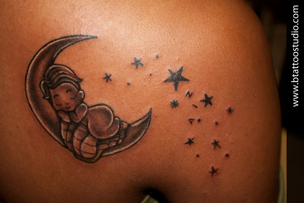18 Baby Tattoo Images, Pictures And Design Ideas