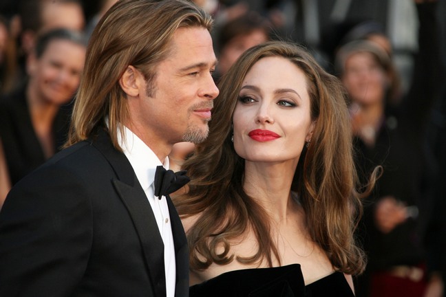 Brad Pitt and Angelina Jolie 1