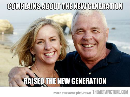 Complains About The New Generation Funny Parents