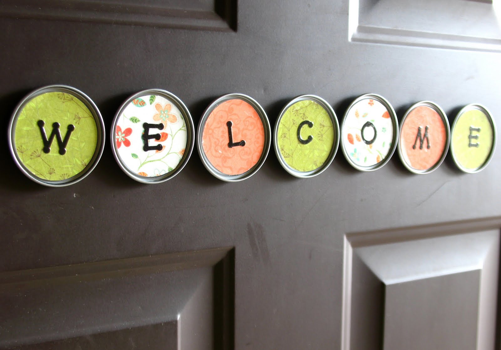 Creative Welcome Sign For Door