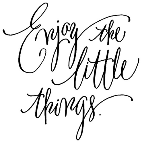 Enjoy The Little Things Picture