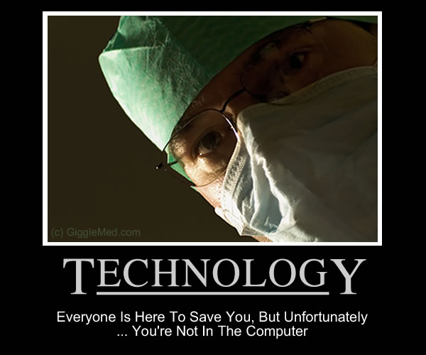 Everyone Is Here To Save you Funny Electronic Poster