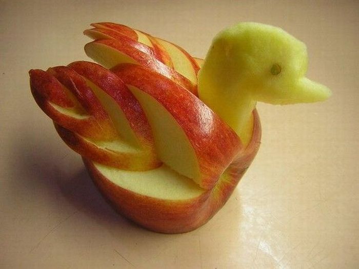 Funny Apple Duck Picture