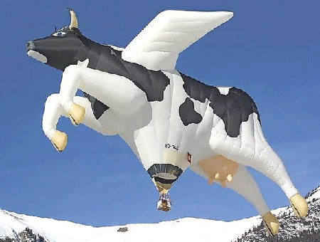 Funny Cow Air Balloon