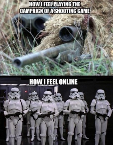 Funny Difference Between Online And Offline Game