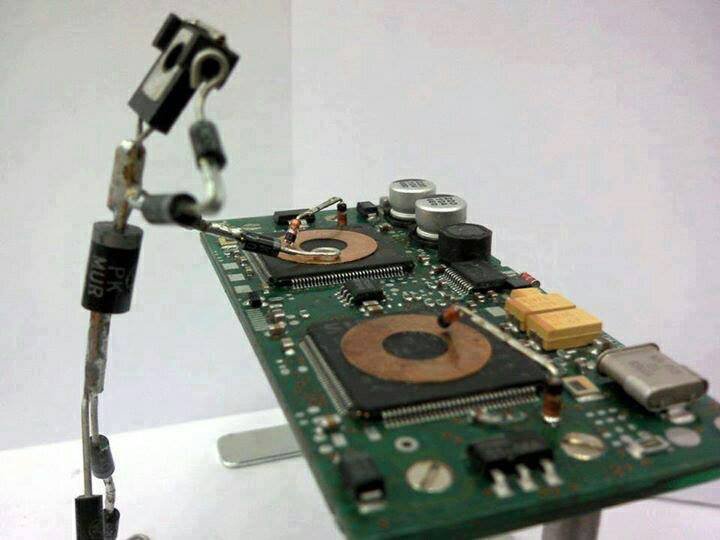 Funny Electronic DJ Jockey Picture