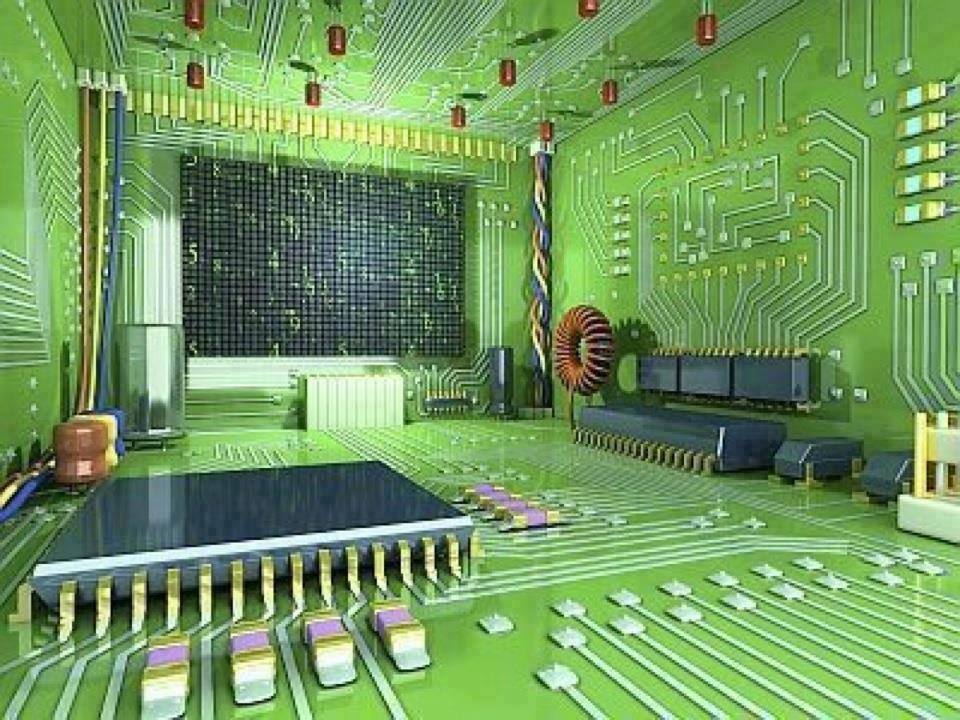 Funny Electronic Room