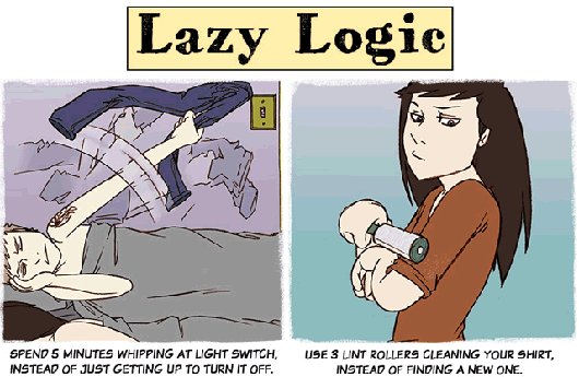Funny Lazy Logic Picture