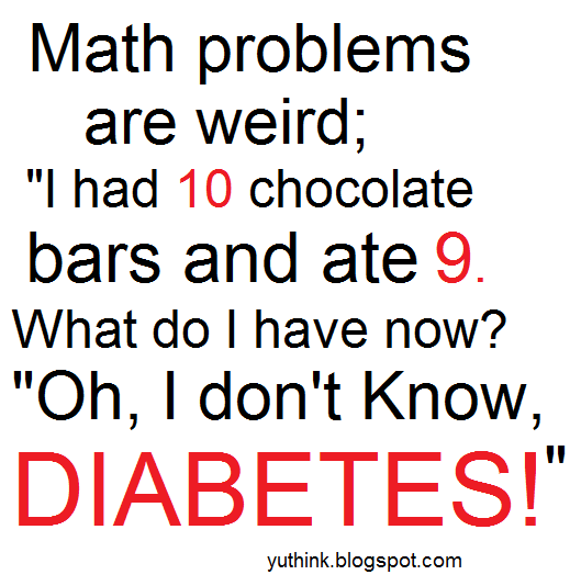 Funny Math Diabetes Funny Math Image