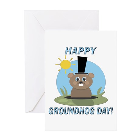 Happy Groundhog Day Card For You