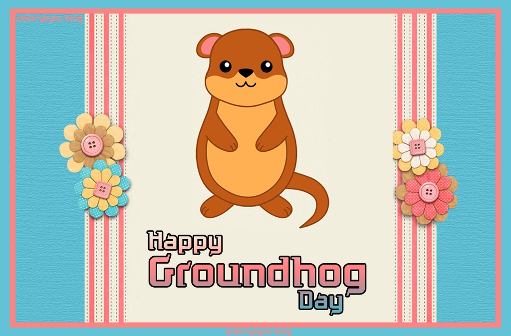 Happy Groundhog Day Greeting Ecard