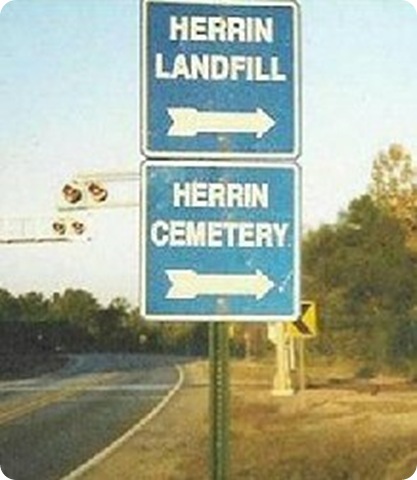 Herrin Cemetery Funny Graveyard Picture