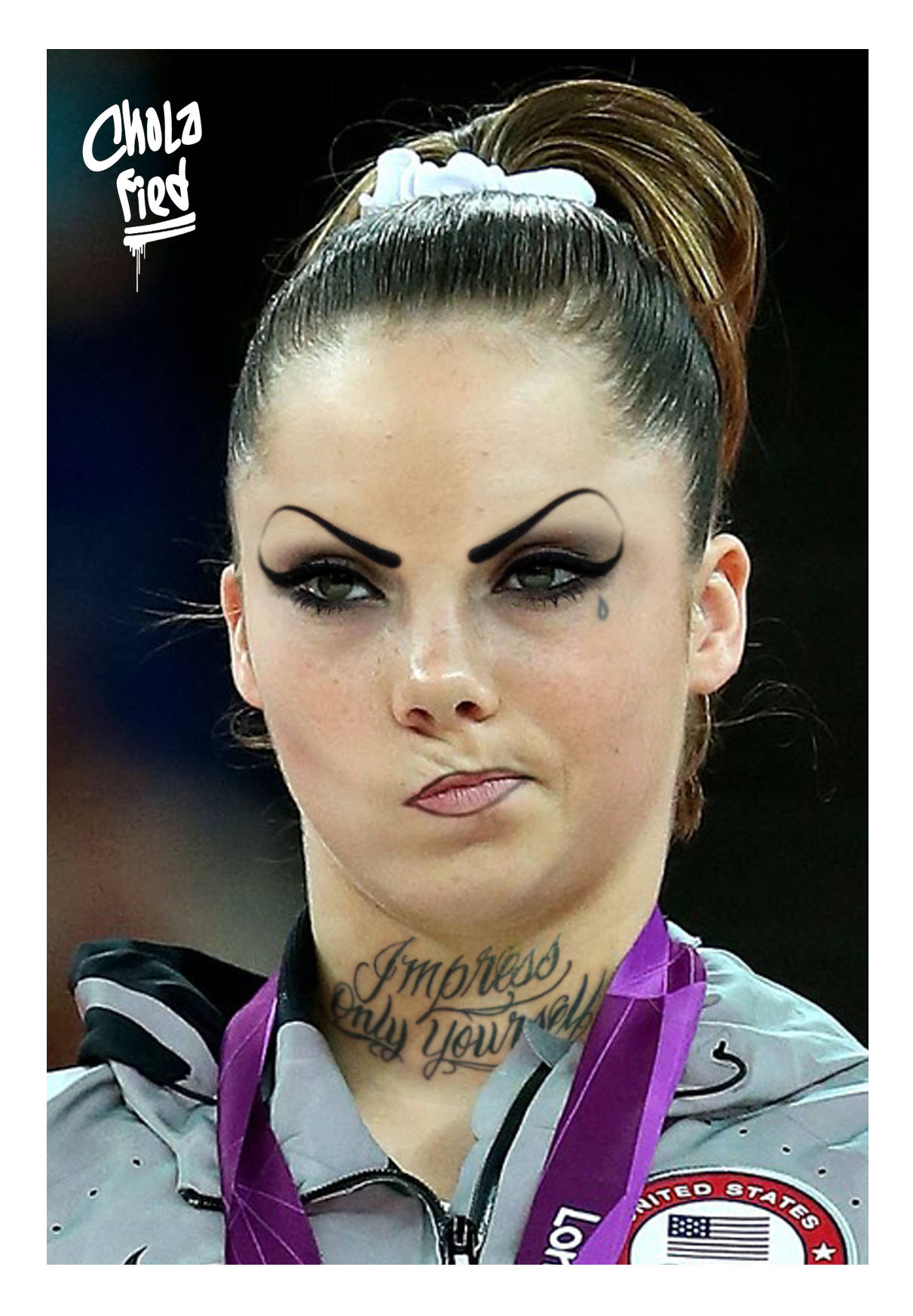 Hollywood Mckayla Maroney Funny Face Expression