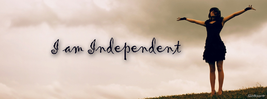 I Am Independent Facebook Cover Photo