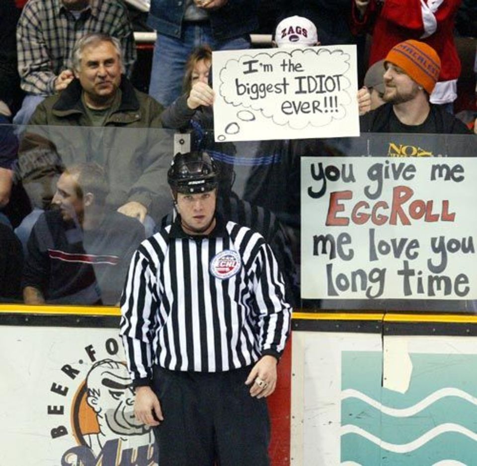 I Am The Biggest Idiot Ever Funny Hockey Audience