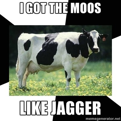 I Got The Moos Funny Cow Meme