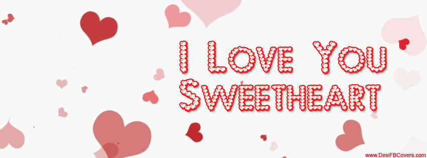I Love You Sweetheart Facebook Cover Picture