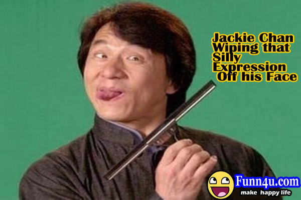 Jackie Chan Making Funny Face Hollywood Picture