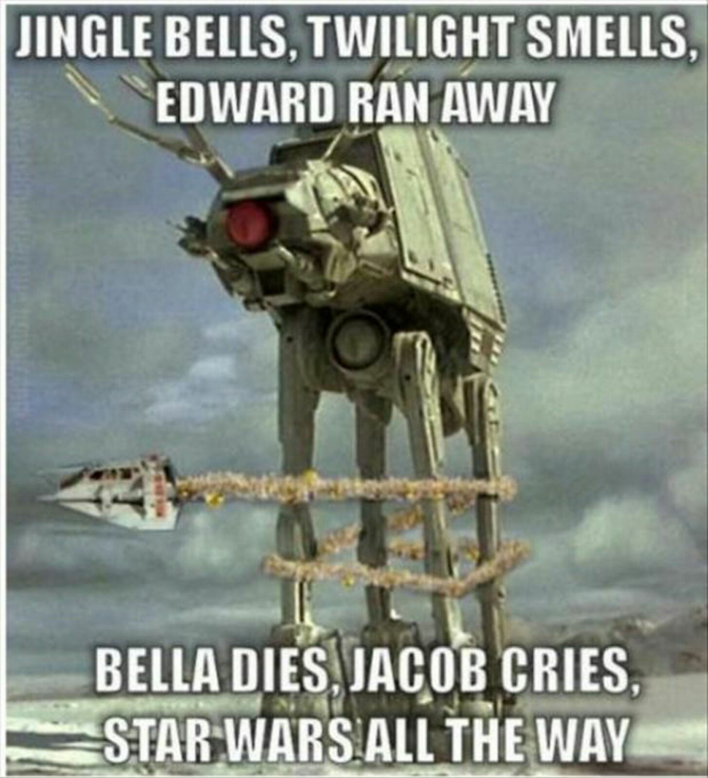 Jingle Bells Twilight Smells Funny Idiot Meme