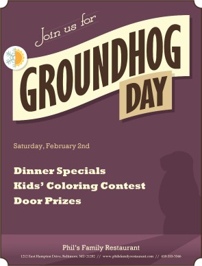 Join Us For Groundhog Day