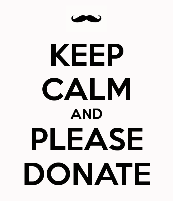 Keep Clam And Please Donate
