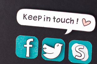 Keep In Touch By Social Networking