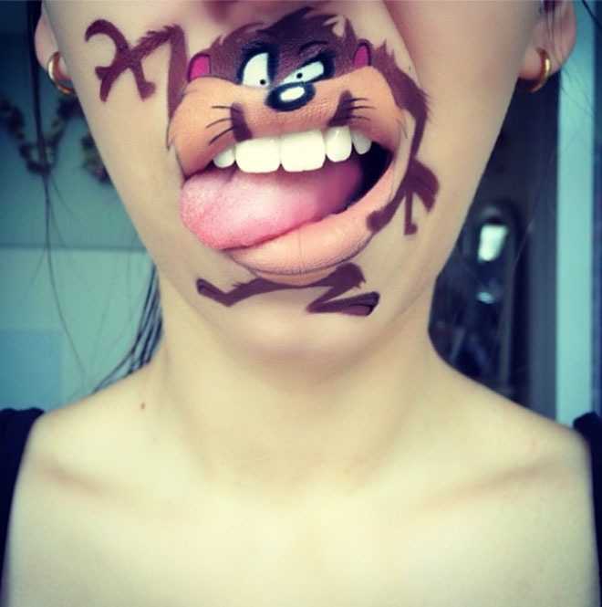 Laura Jenkinson Funny Mouth Painting
