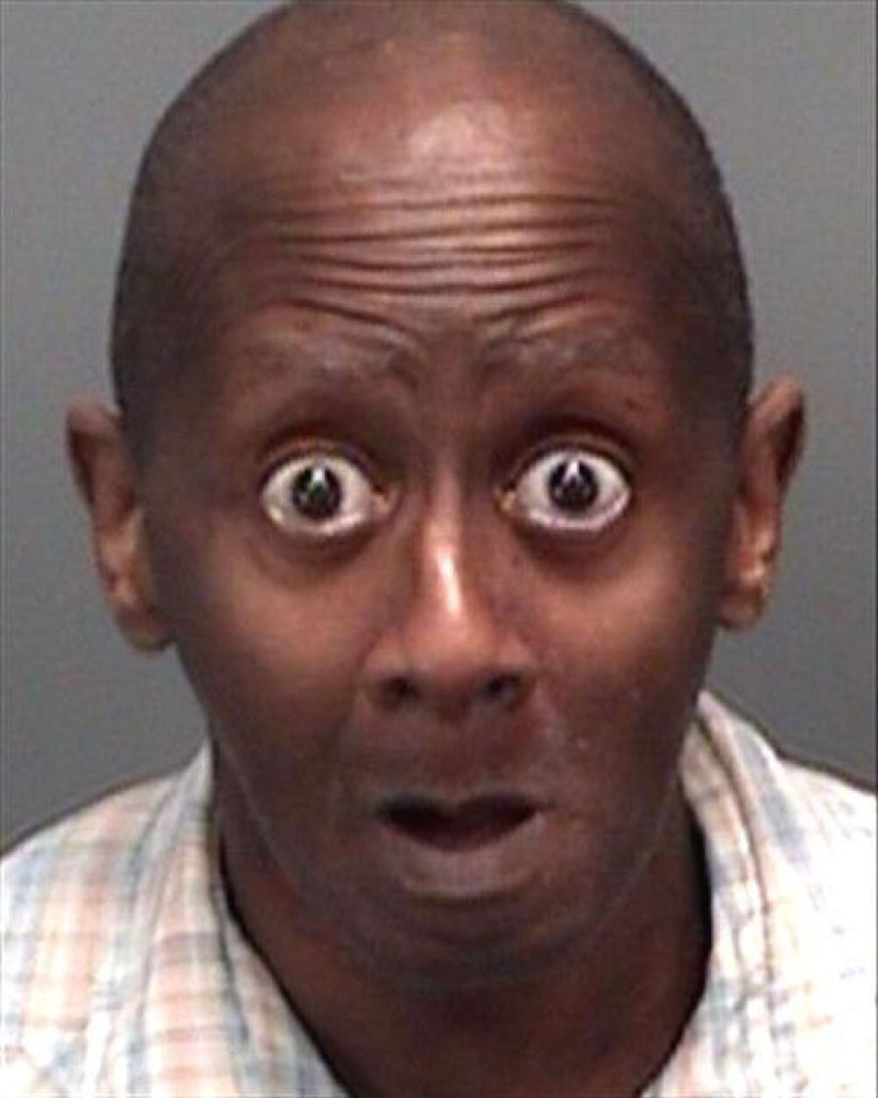 Man Funny Surprised Face Image