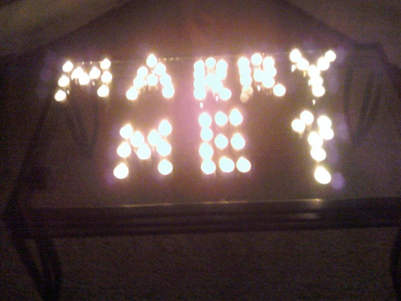 Marry Me Candles Picture