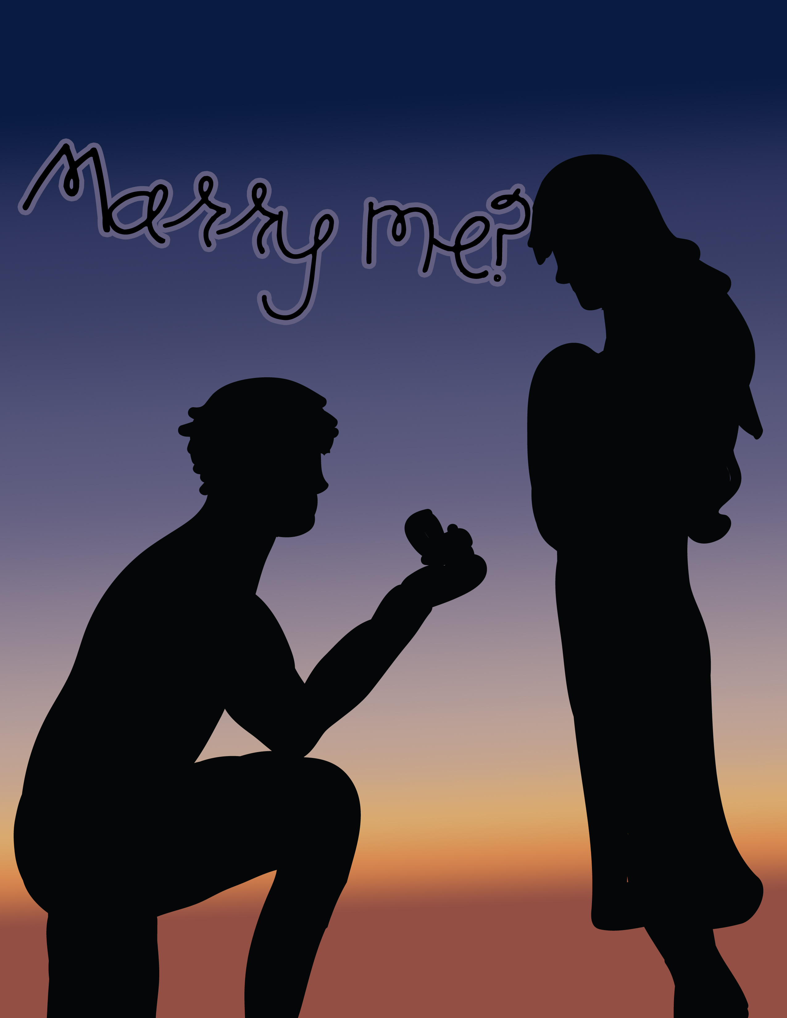 Marry Me Proposing Image