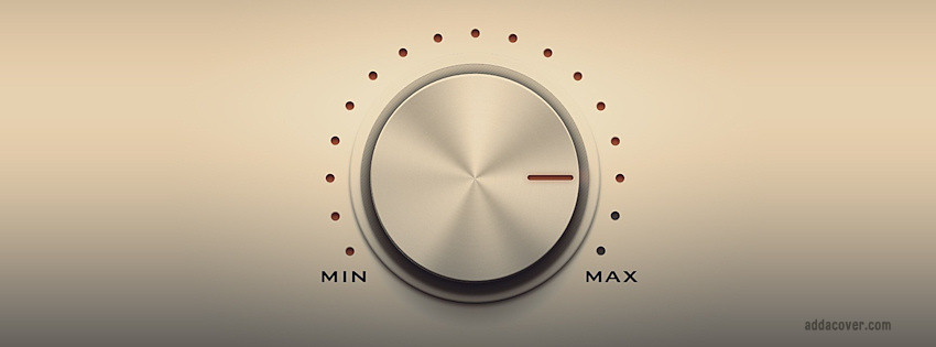 Music Volume To Max Facebook Cover Photo