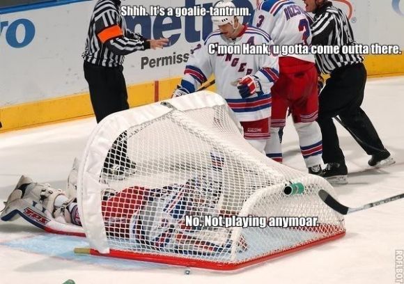 No Not Playing Anymoar Funny Hockey Image