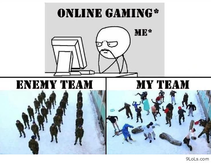 Online Gaming Me Funny Picture