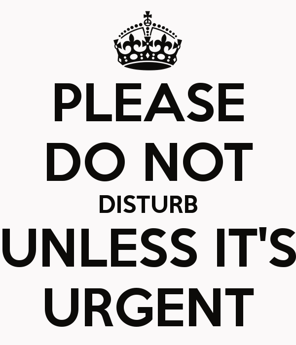   Do Not Disturb   -  6