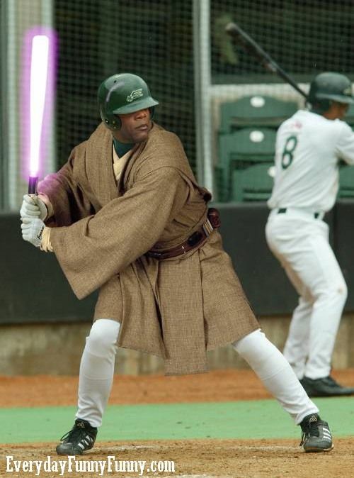 Star Wars Baseball Funny Picture.