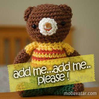 Teddy Bear Says Add Me Please