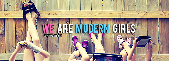 We Are Modern Girls Facebook Cover Photo