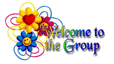 Welcome To The Group Smiley Flower Picture