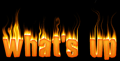 What's Up Burning Animated Picture