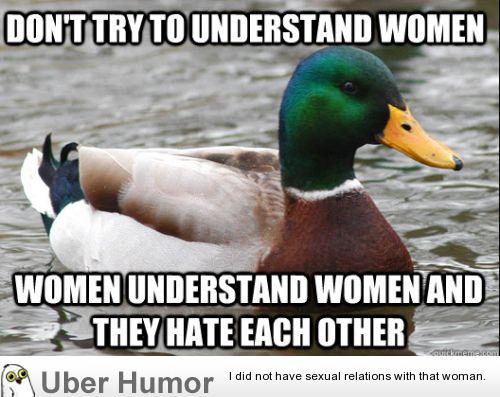 Woman Understand Woman And They Hate Each Other Funny Nonsense Image