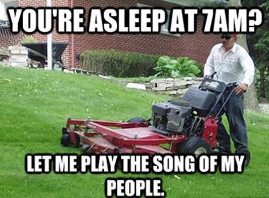 You Are Asleep At 7Am Funny Nonsense Picture