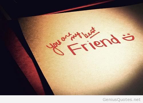 You Are My Best Friend Wallpaper