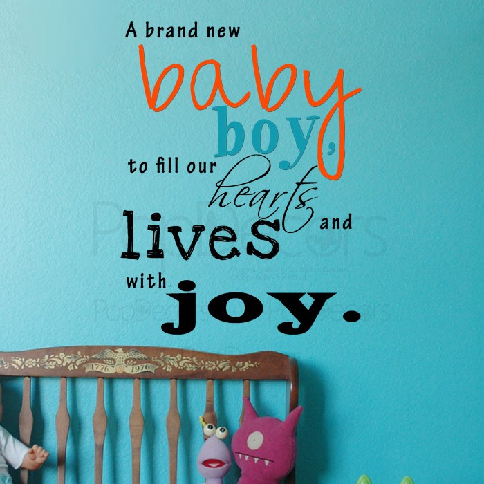 A Brand New Baby Boy To Fill Our Hearts And Lives With Joy